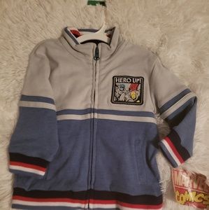 Marvel Comics Boys Lightweight Hooded Jacket